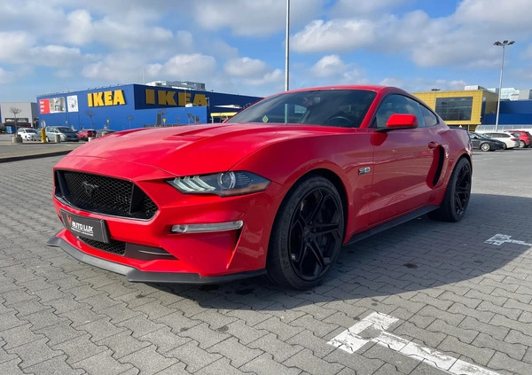 Ford Mustang cena 157300 przebieg: 19000, rok produkcji 2019 z Szczawno-Zdrój małe 497